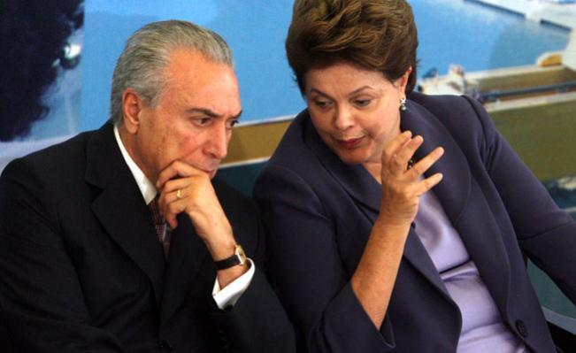 Conversa a sós entre Dilma e Temer dura apenas 15 minutos