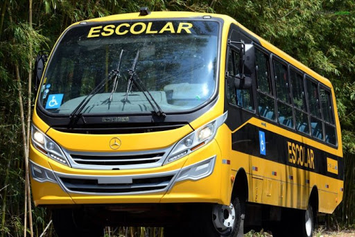 Governo de SP faz entrega de 168 ônibus escolares Mercedes-Benz. O investimento foi de R$ 38 milhões.