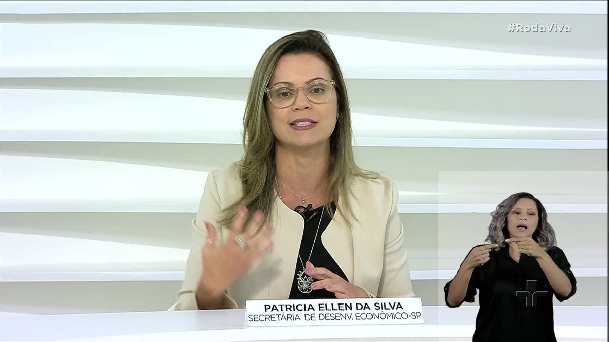Patrícia Ellen, secretária de Desenvolvimento Econômico de São Paulo
